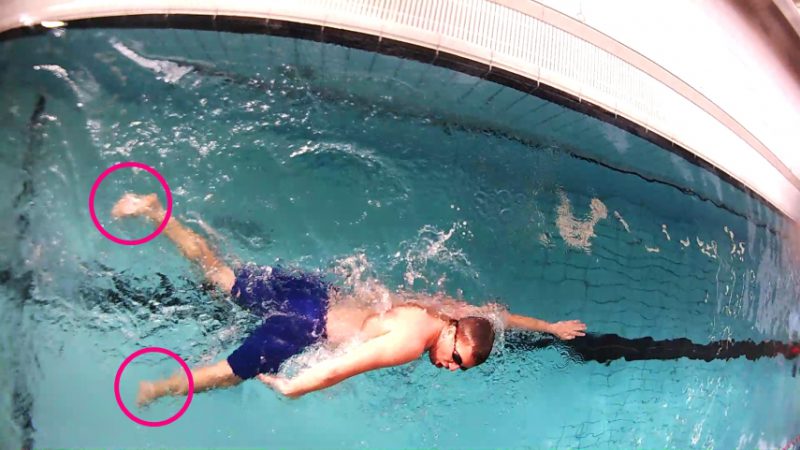 zwem sneller zonder benen? - ZwemAnalyse.nl